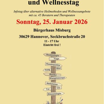 Gesundheits- und Wellnesstag in Hannover-Misburg am 25.01.2026